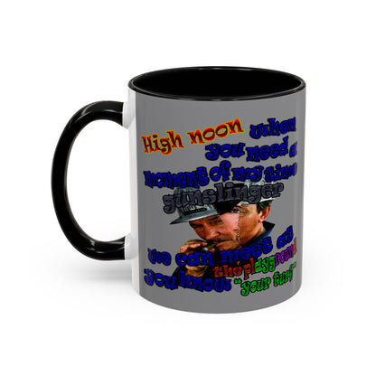 high noon - Accent Mug (grey)