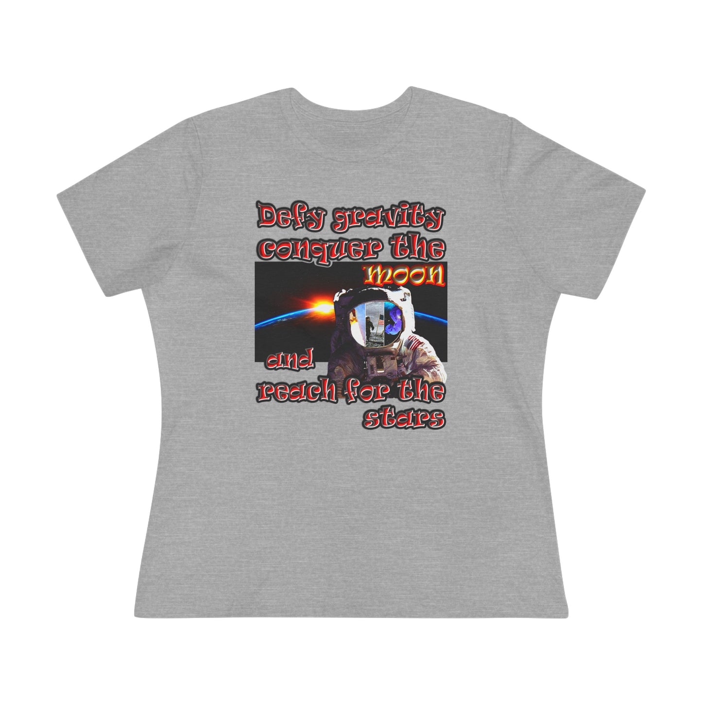 defy conquer reach - Women's Premium Tee