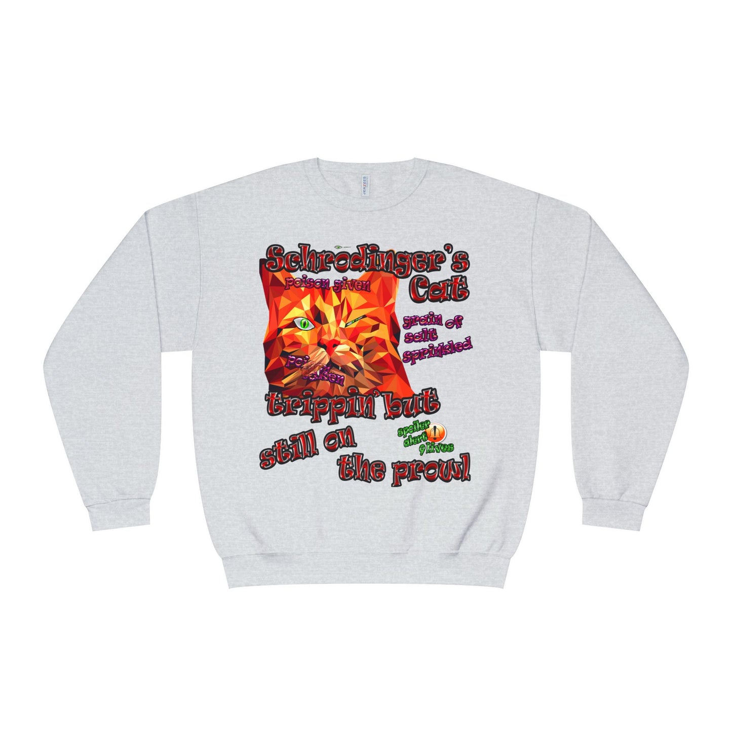 schrodinger's cat - Unisex NuBlend® Crewneck Sweatshirt