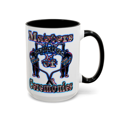 em cee squared - Accent Mug (white)