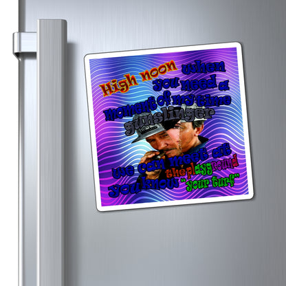 high noon - Magnets - (purple wave)