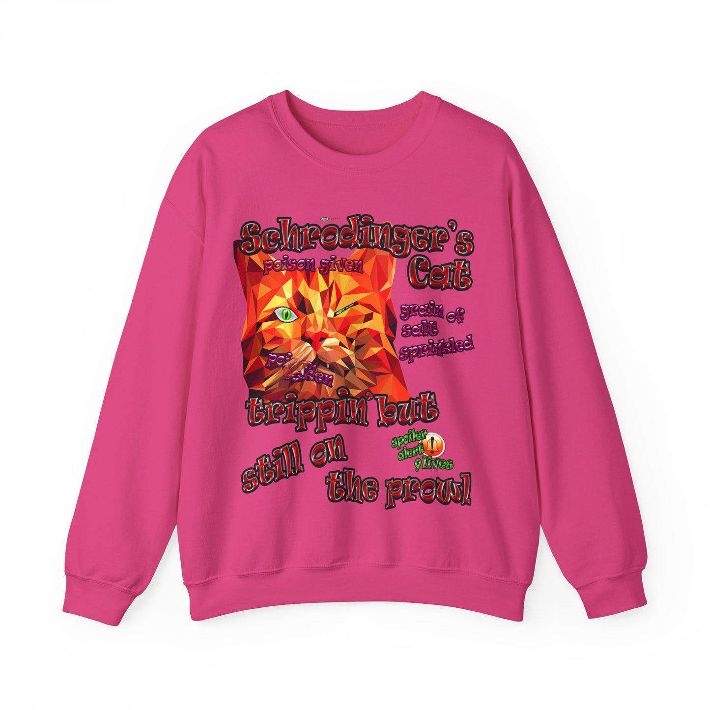 schrodinger's cat - Unisex Heavy Blend™ Crewneck Sweatshirt