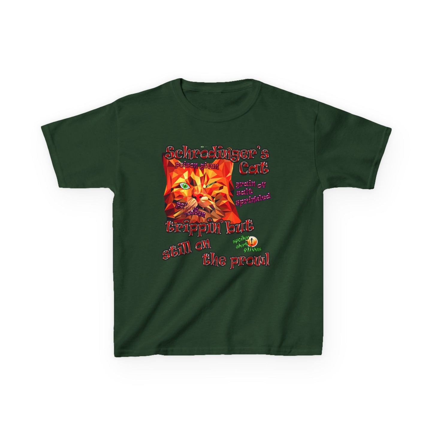 schrodinger's cat - Kids Heavy Cotton™ Tee