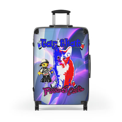 tag that - Suitcase (grey-pink wave)