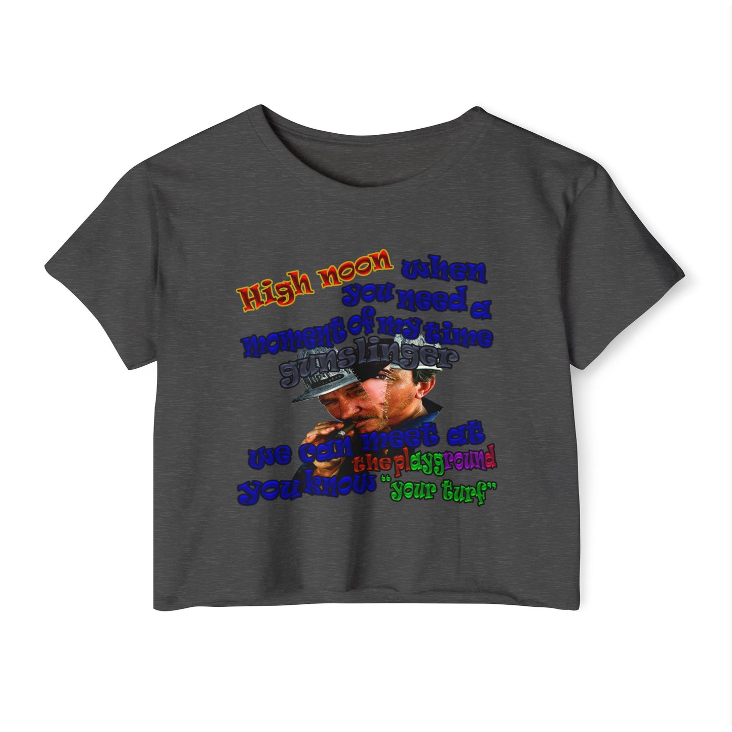 high noon - Women's Festival Crop Top