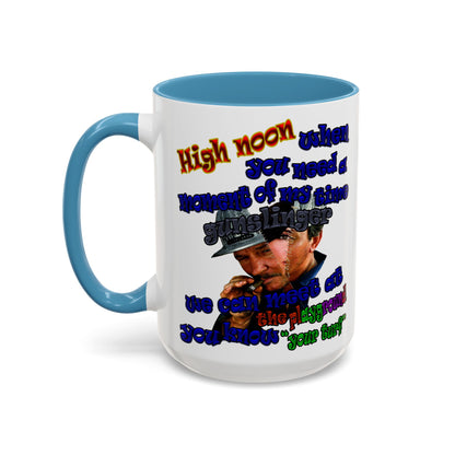 high noon - Accent Mug (white)