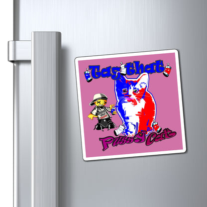 tag that - Magnets - (light pink)