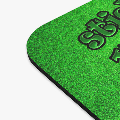 stick that in your pipe and smoke it - Mouse Pad (Rectangle) (green turf)