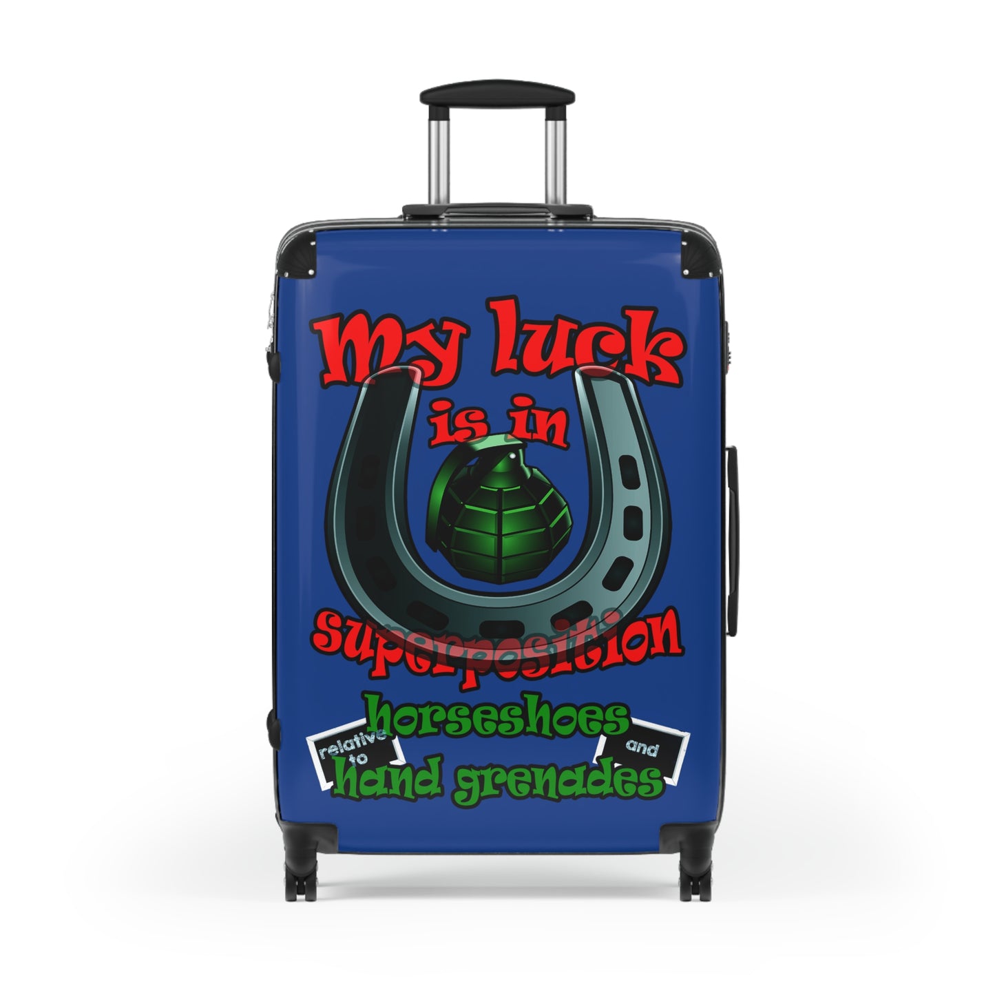 my luck - Suitcase (dark blue)