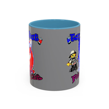 tag that - Accent Mug (grey)