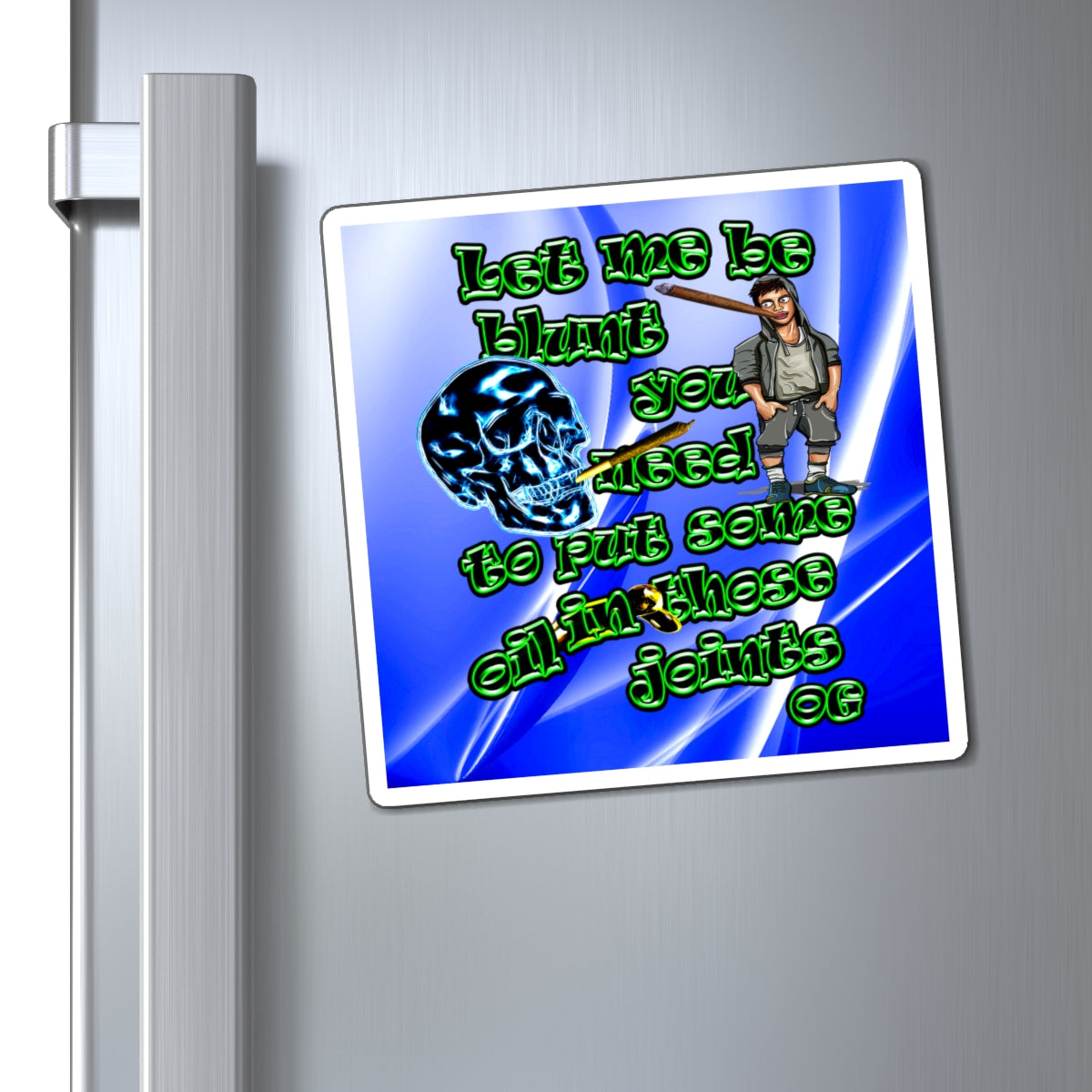 og - Magnets - (blue-white wave)