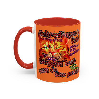 schrodinger's cat - Accent Mug (crusta)