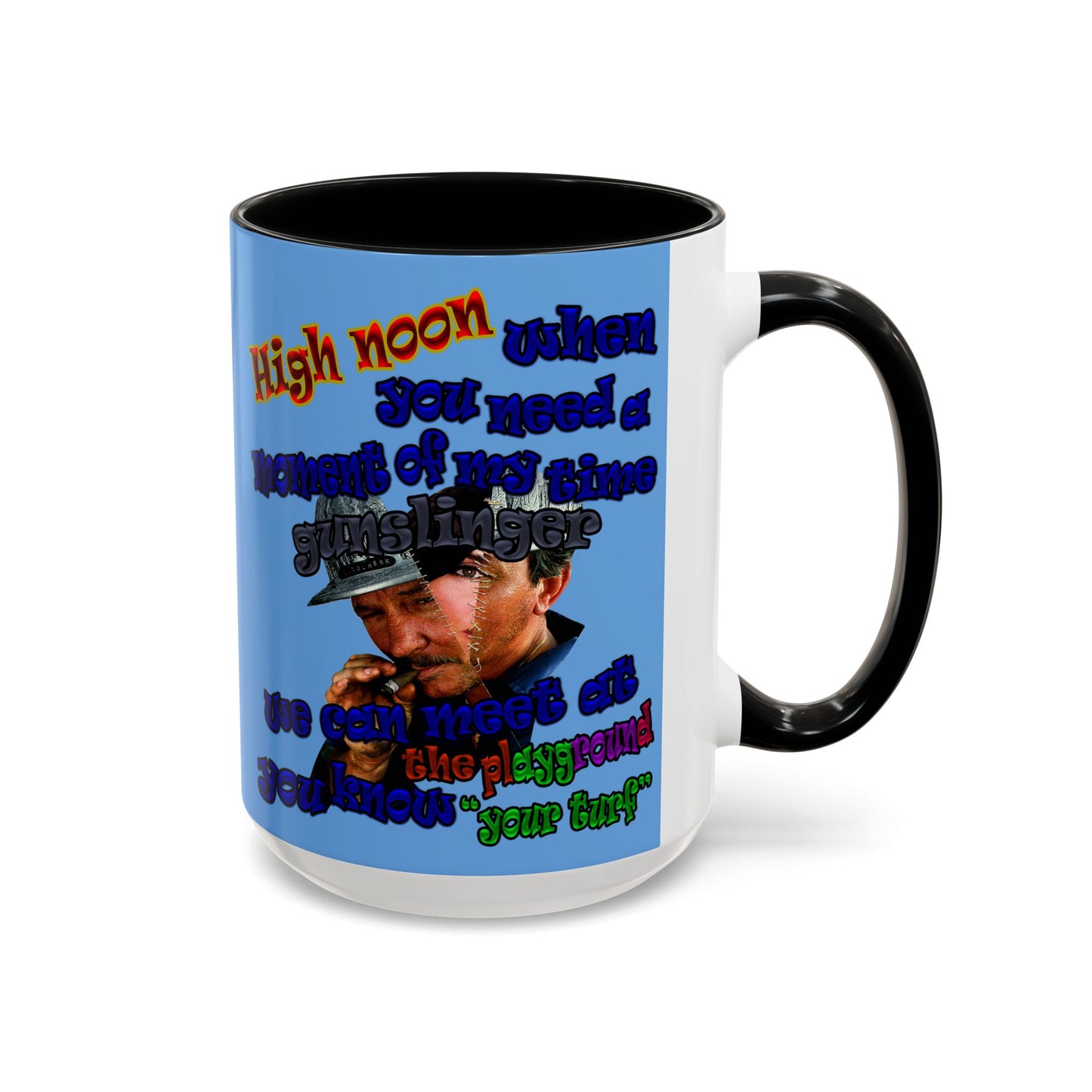high noon - Accent Mug (light blue)