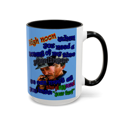 high noon - Accent Mug (light blue)