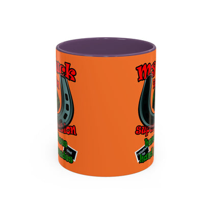 my luck - Accent Mug (crusta)