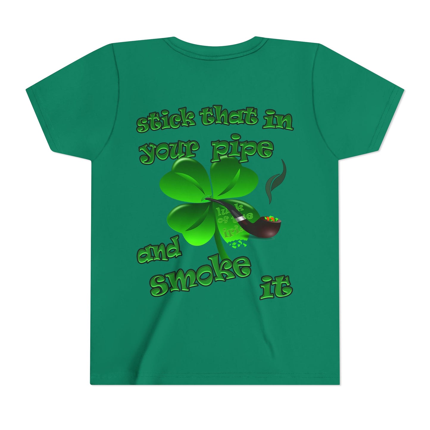 celtics logo - Youth Short Sleeve Tee