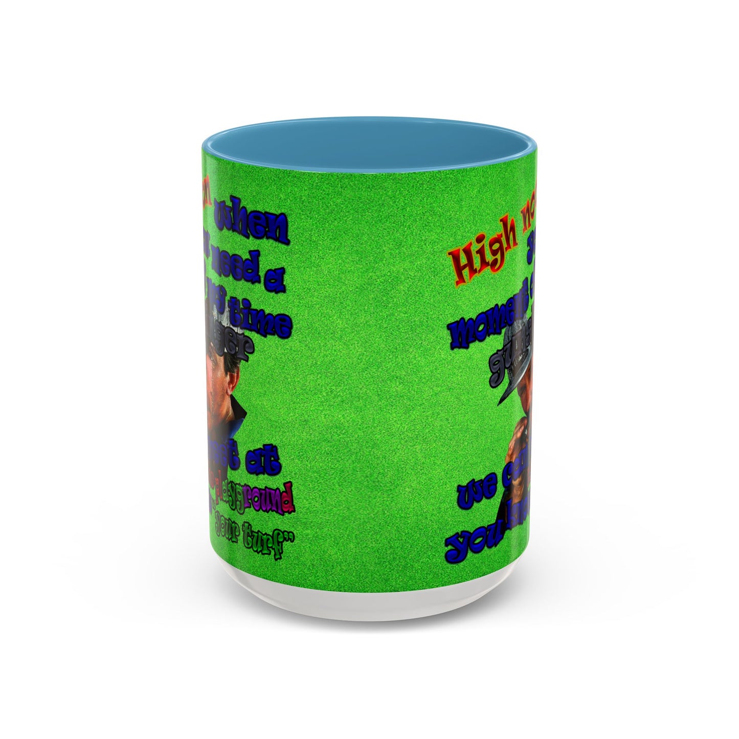 high noon - Accent Mug (green turf)