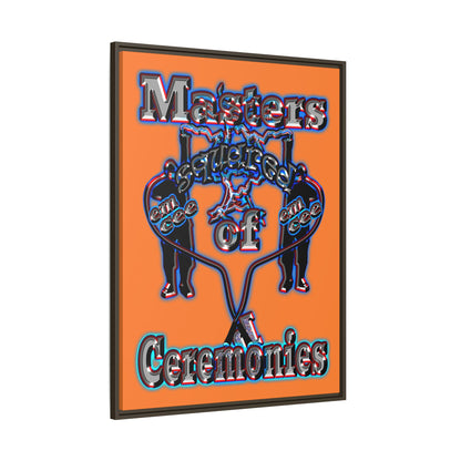 em cee squared - framed canvas art (crusta)
