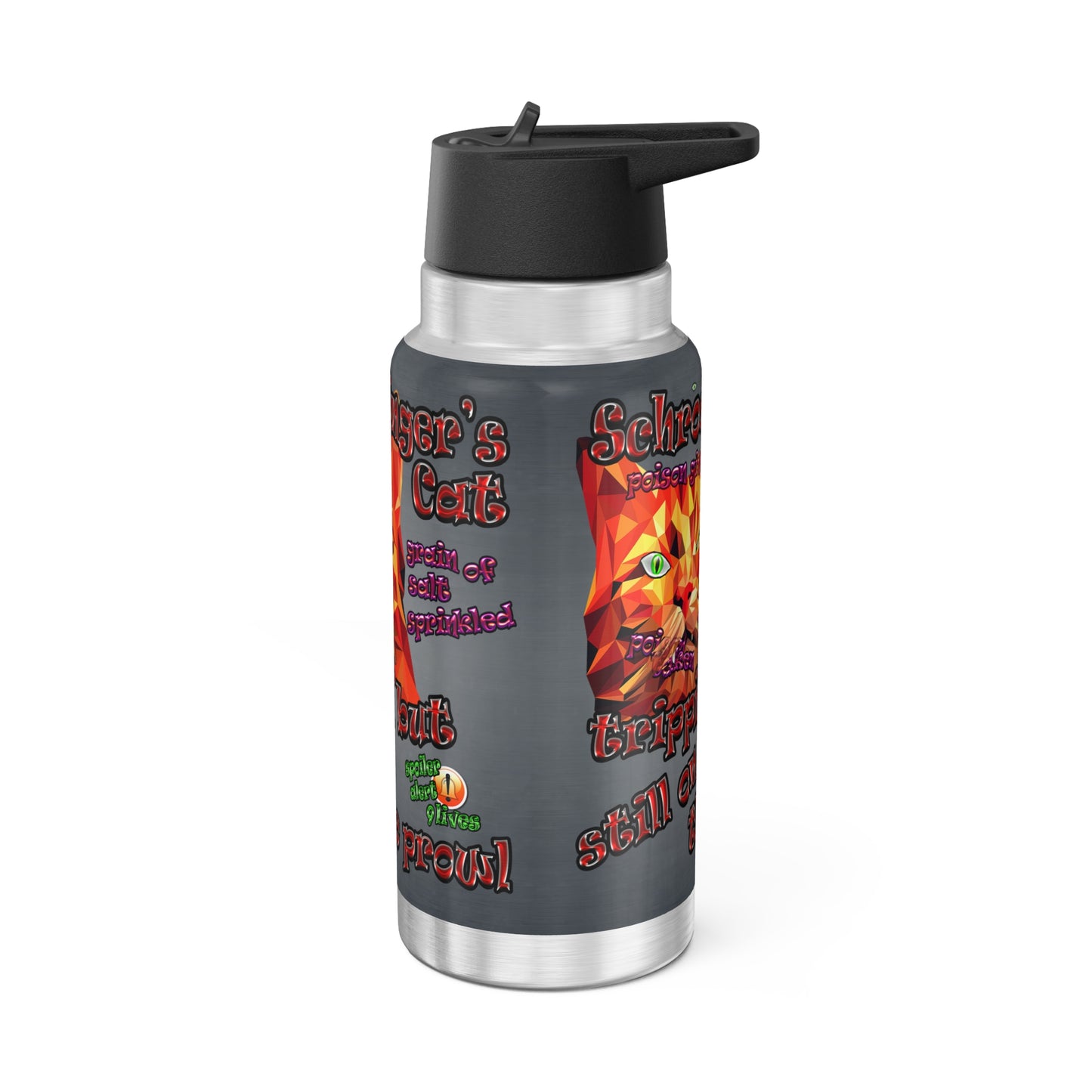 schrodinger's cat - Gator Tumbler, 32oz  (grey-light grey)