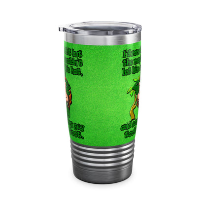 turtle race - Ringneck Tumbler, 20oz (green turf)