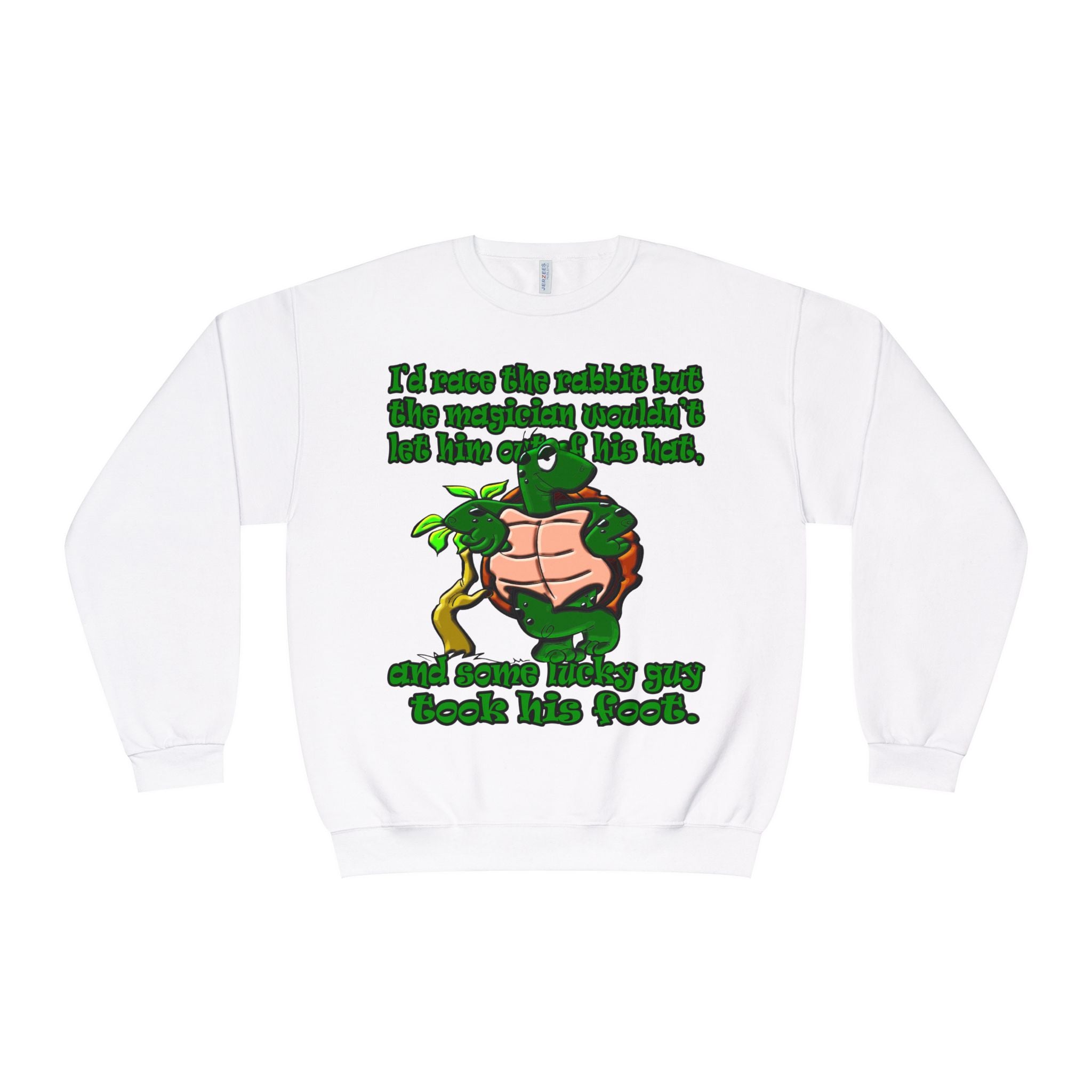 turtle race - Unisex NuBlend® Crewneck Sweatshirt