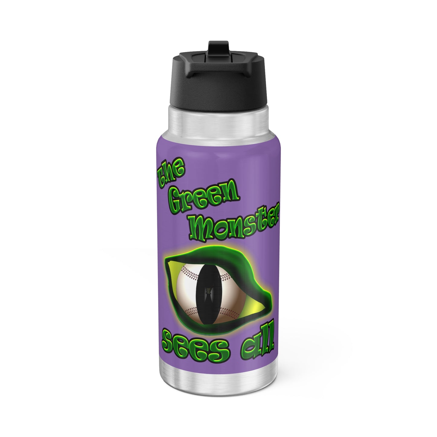 green monster - Gator Tumbler, 32oz (light purple)