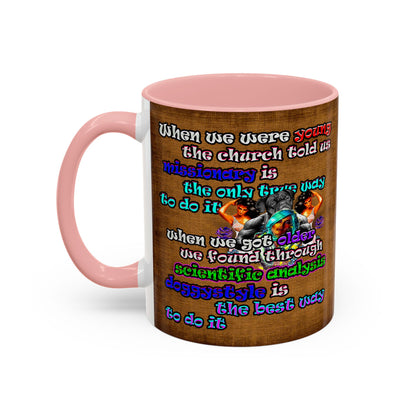 doggystyle - Accent Mug (brown papyrus)