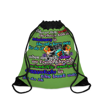 doggystyle - Drawstring Bag (green)