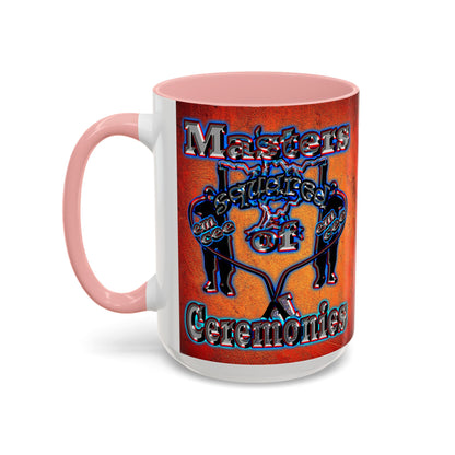 em cee squared - Accent Mug (burnt orange)