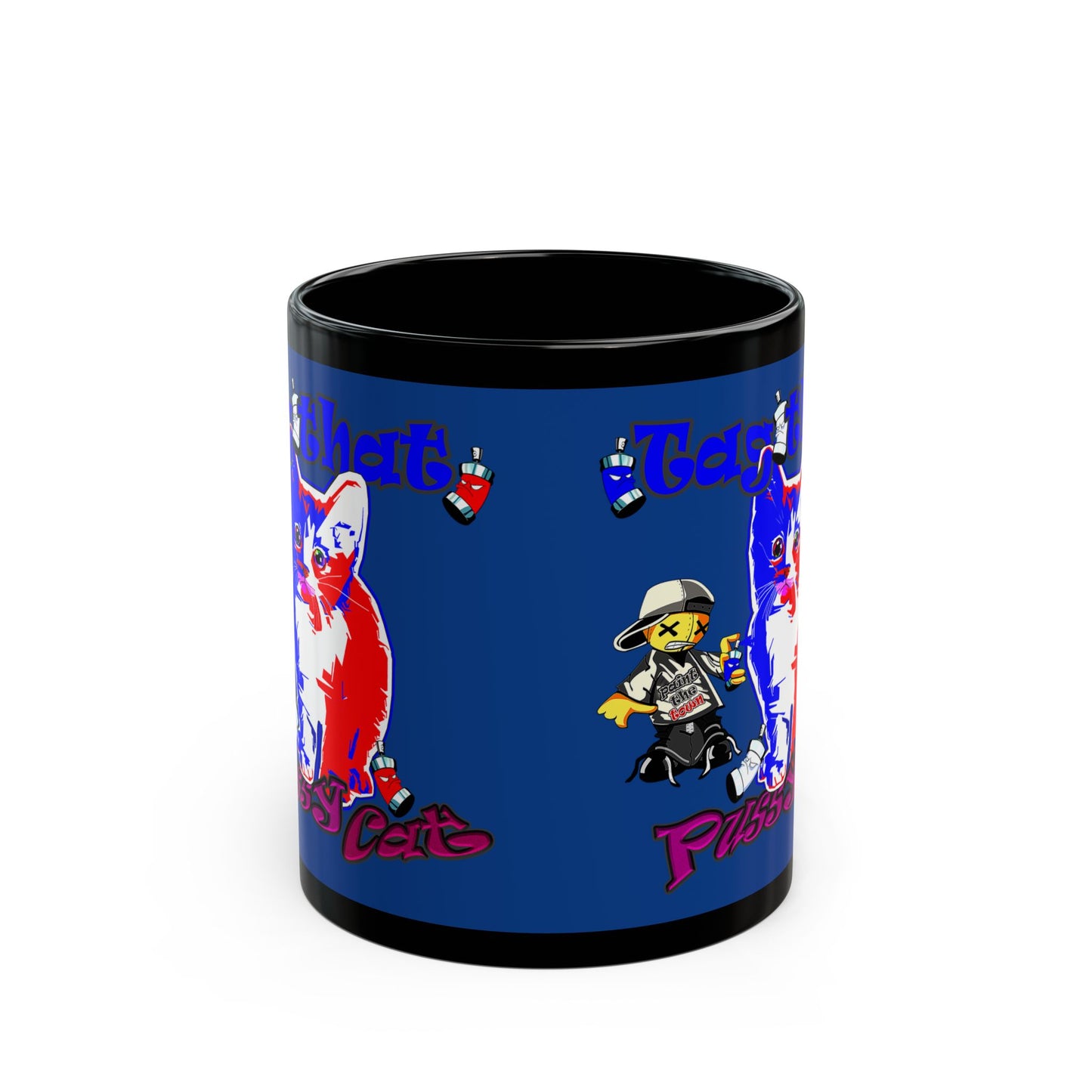tag that - Black Mug (dark blue)