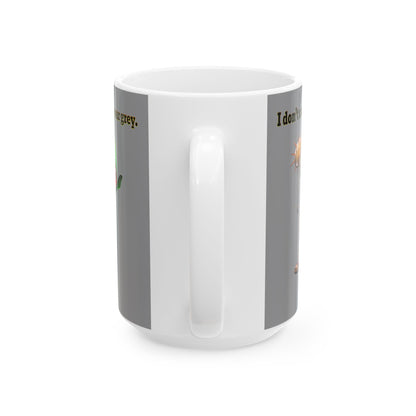I don't care that your grey - White Mug (grey)