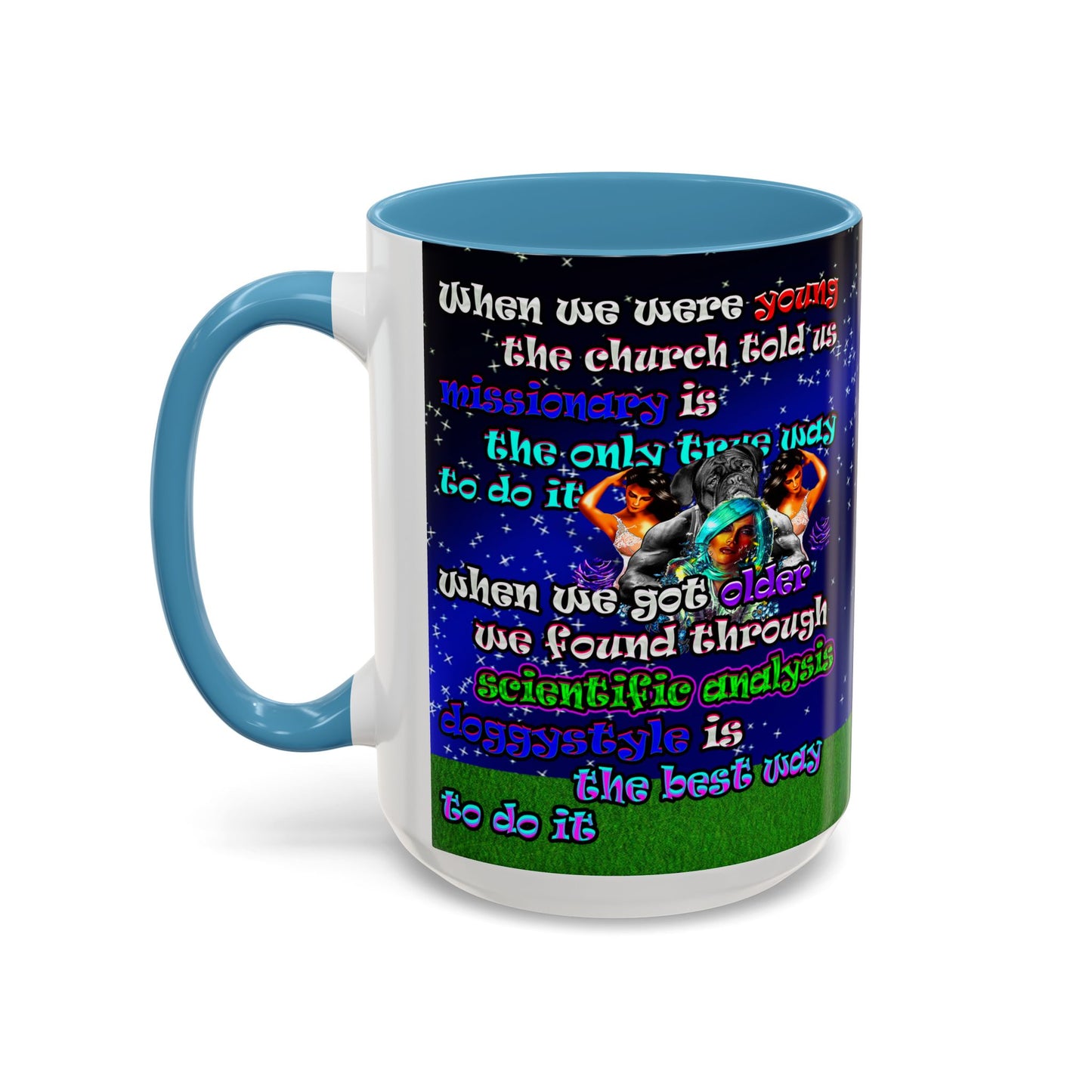 doggystyle - Accent Mug ('snoops' background)