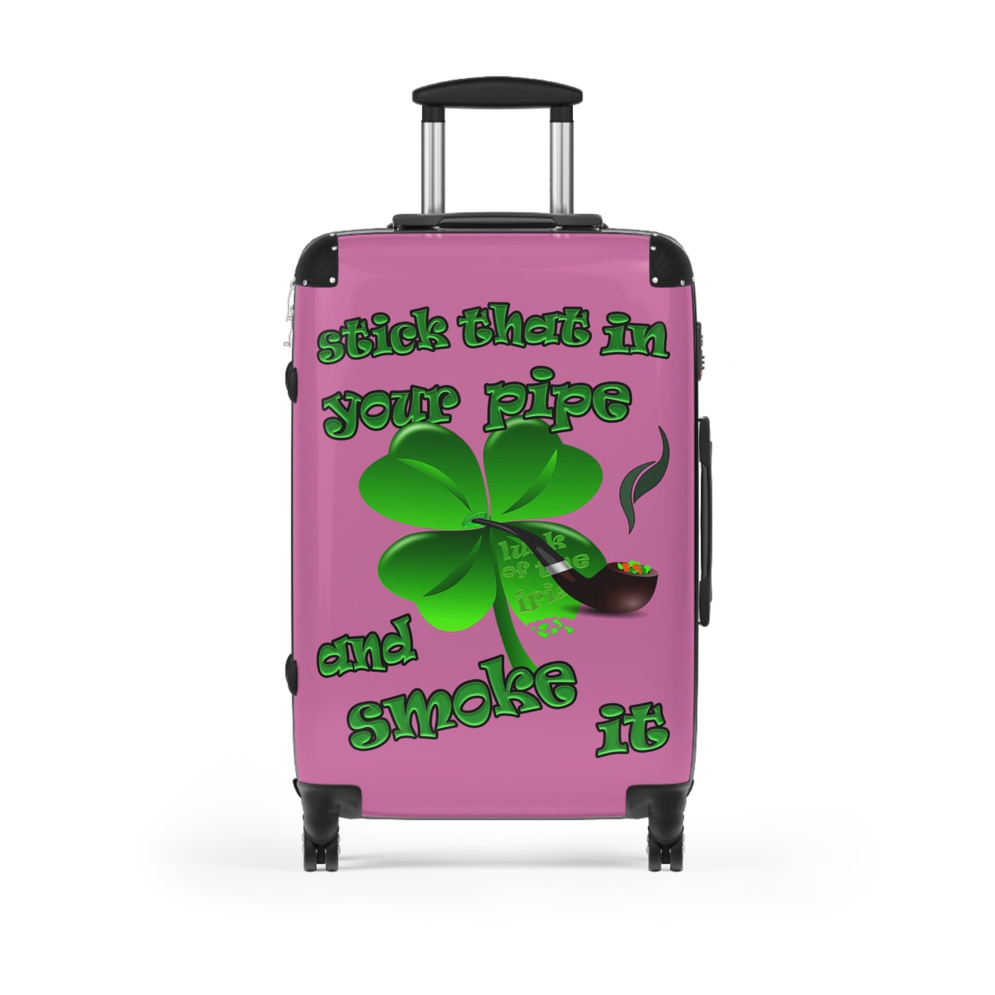 stick that in your pipe and smoke it - Suitcase (light pink)