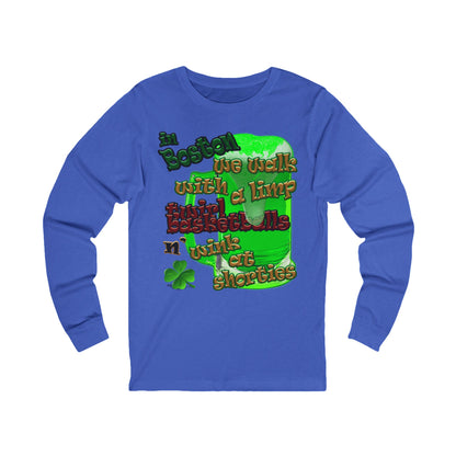 celtics logo - Unisex Jersey Long Sleeve Tee