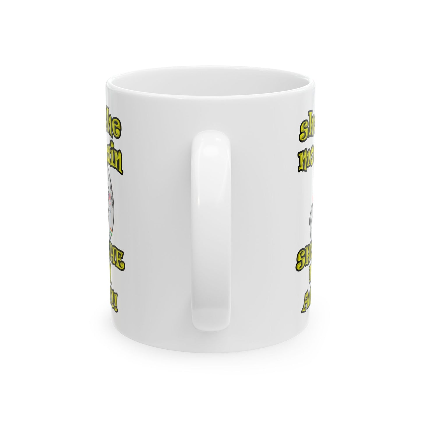 shoot the moon again - White Mug (white)
