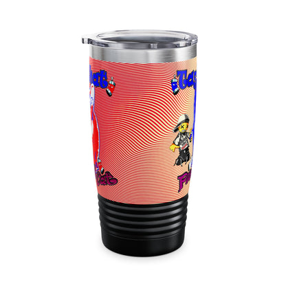 tag that - Ringneck Tumbler, 20oz (yellow-orange wave)