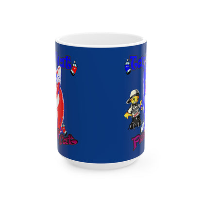 tag that - White Mug (dark blue)