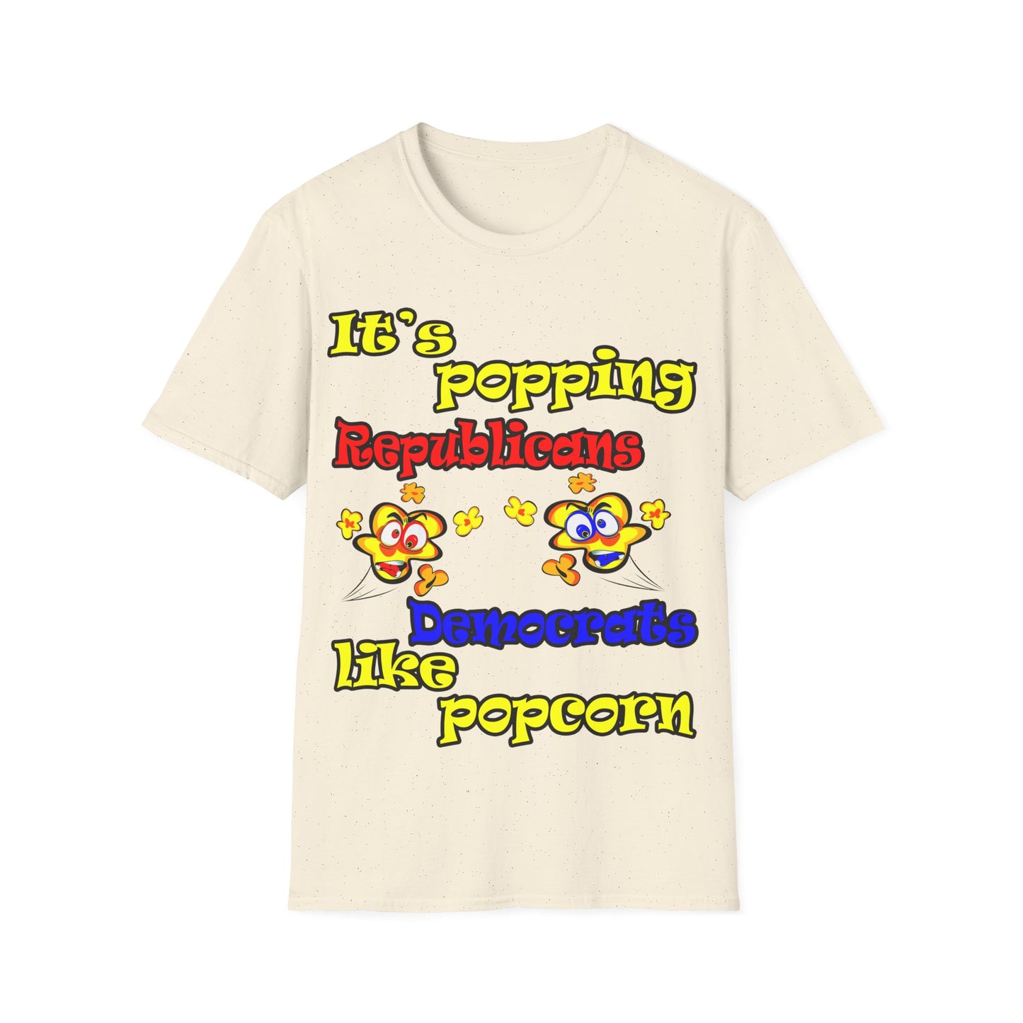 popping like popcorn - Unisex Softstyle T-Shirt
