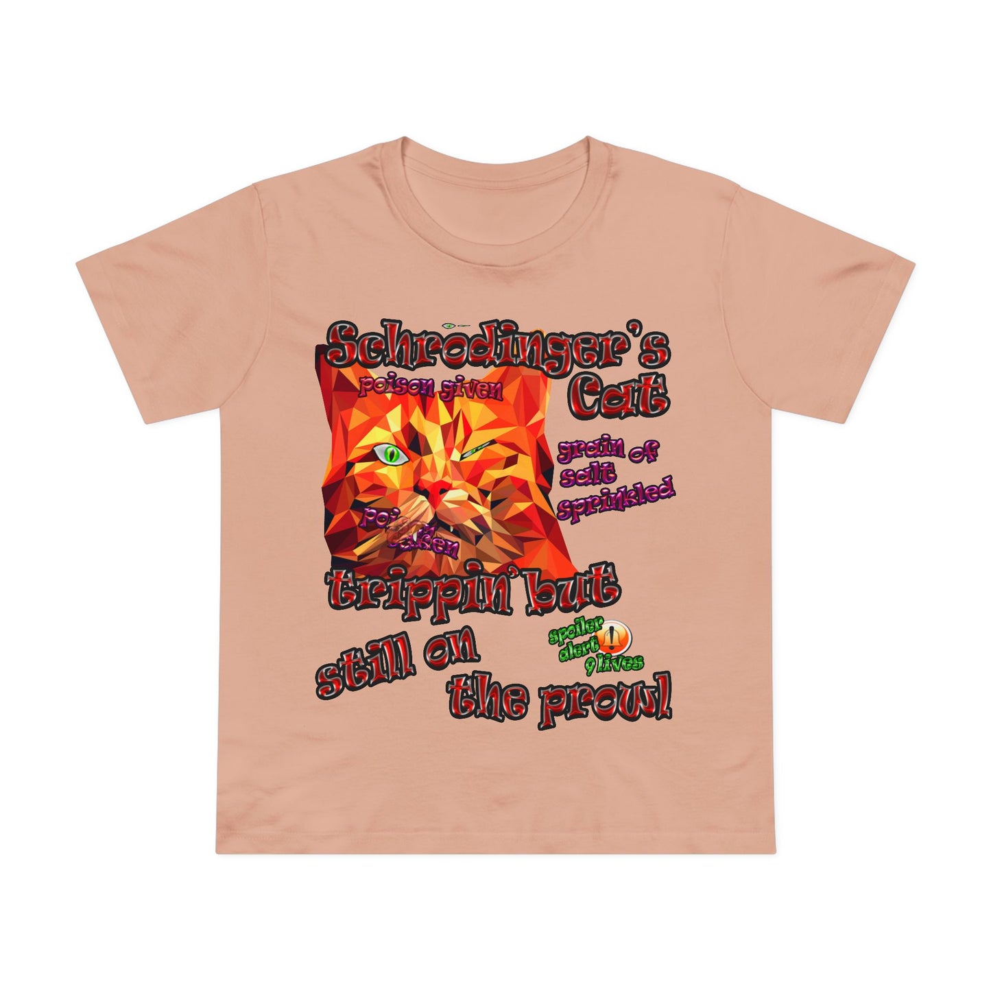 schrodinger's cat - Women’s Maple Tee