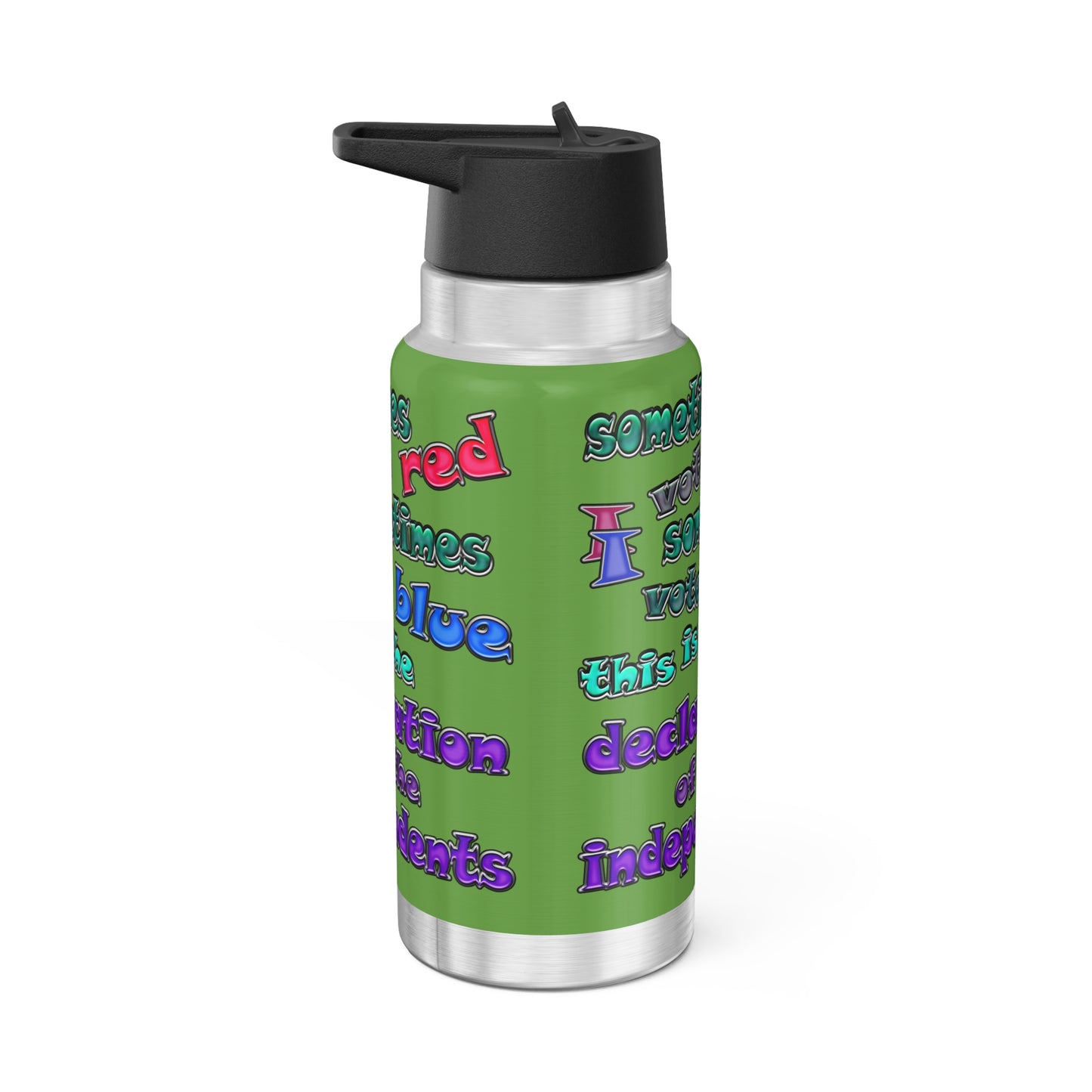 declaration of the independents - Gator Tumbler, 32oz (green)