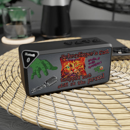 schrodinger's cat - Jabba Bluetooth Speaker (grey-light grey)