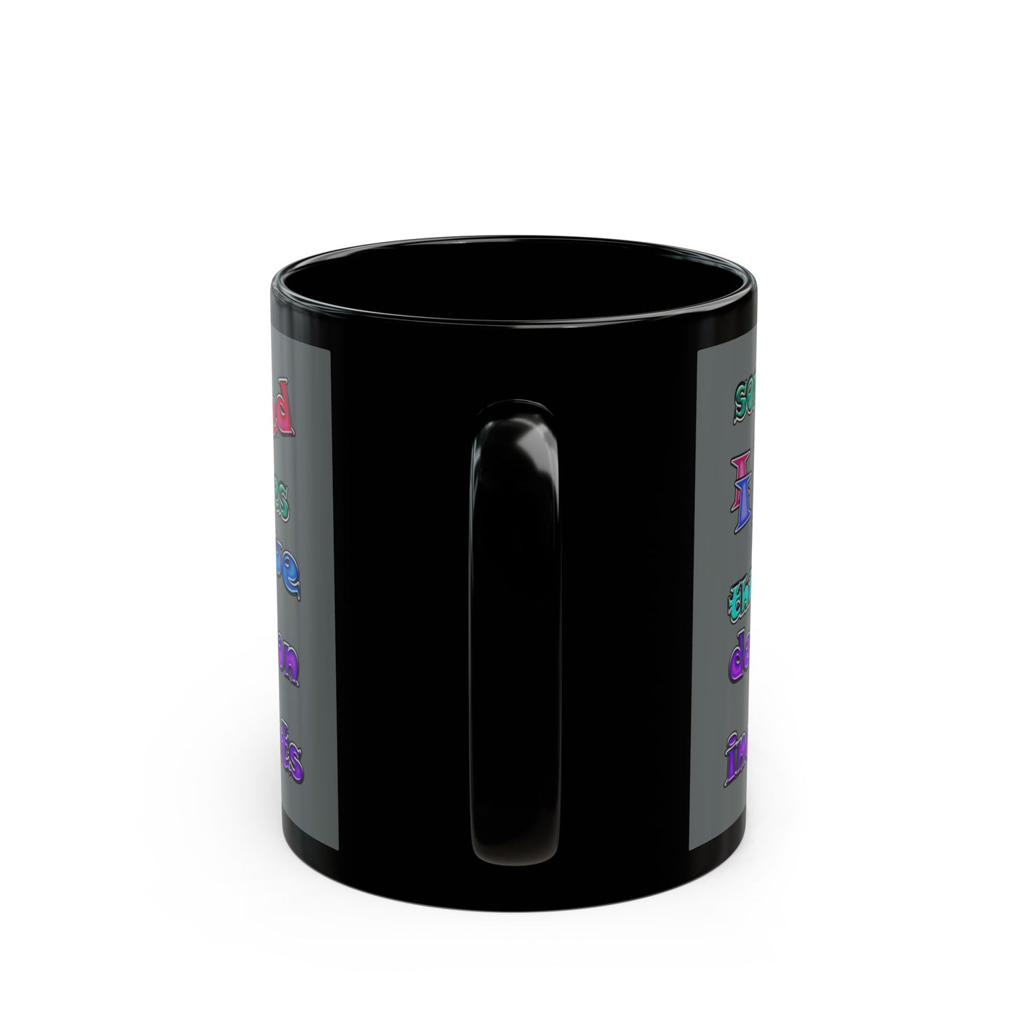declaration of the independents - Black Mug (dark grey)