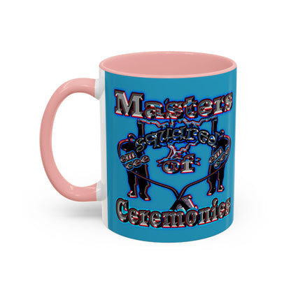 em cee squared - Accent Mug (turquoise)