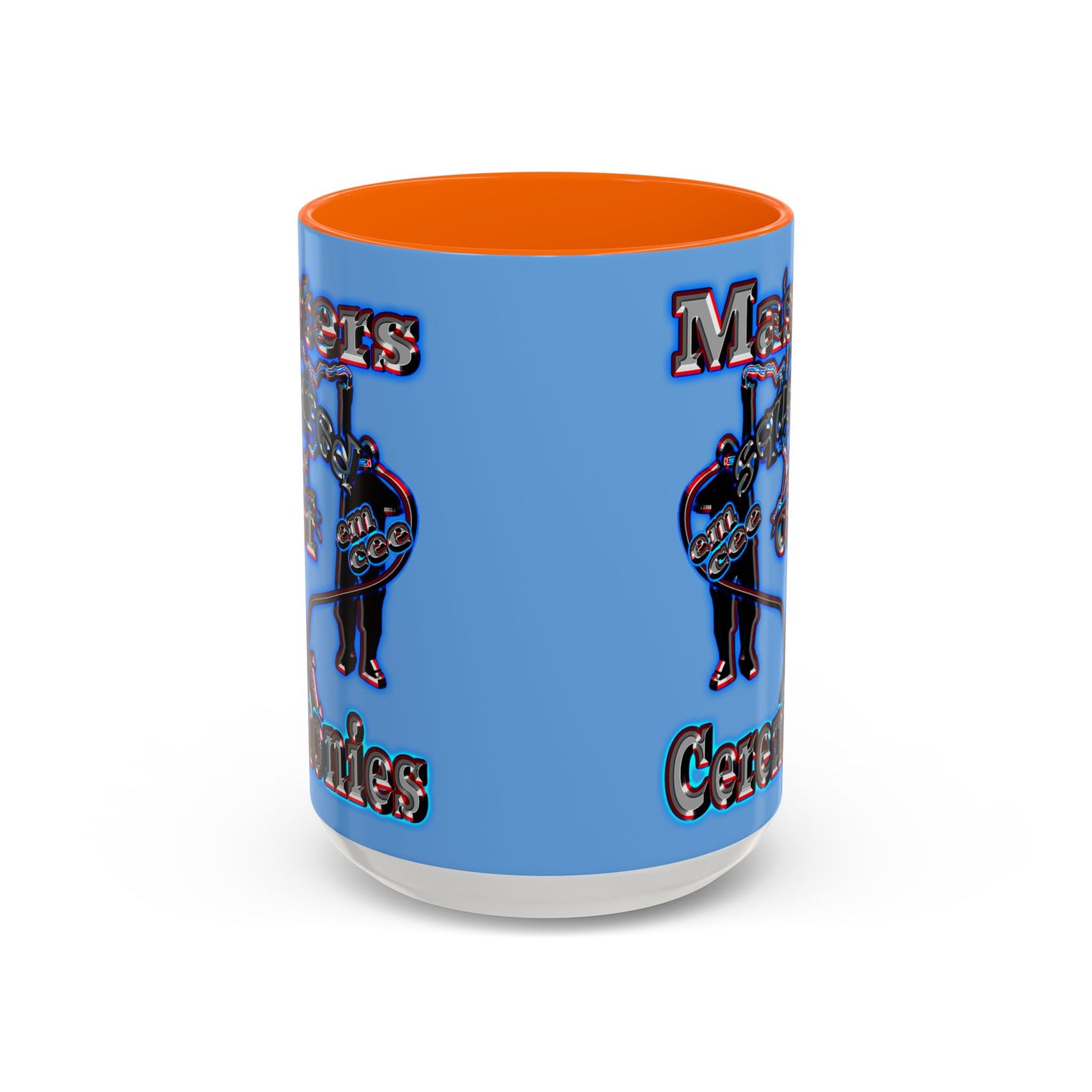 em cee squared - Accent Mug (light blue)