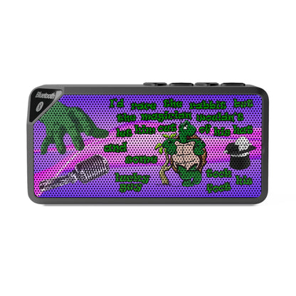 turtle race - Jabba Bluetooth Speaker (purple-pink wave)