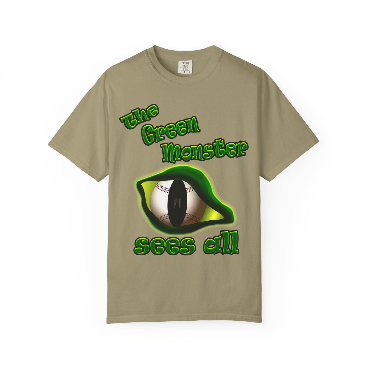green monster - Unisex Garment-Dyed T-shirt