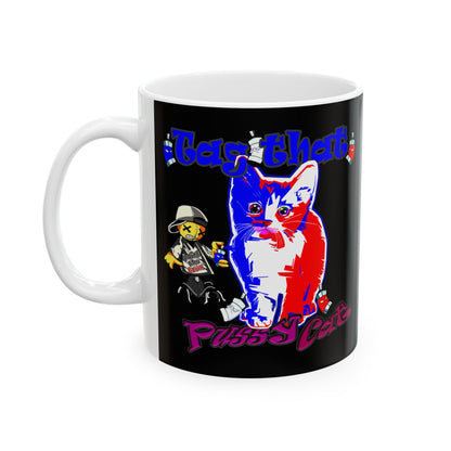 tag that - White Mug (black)