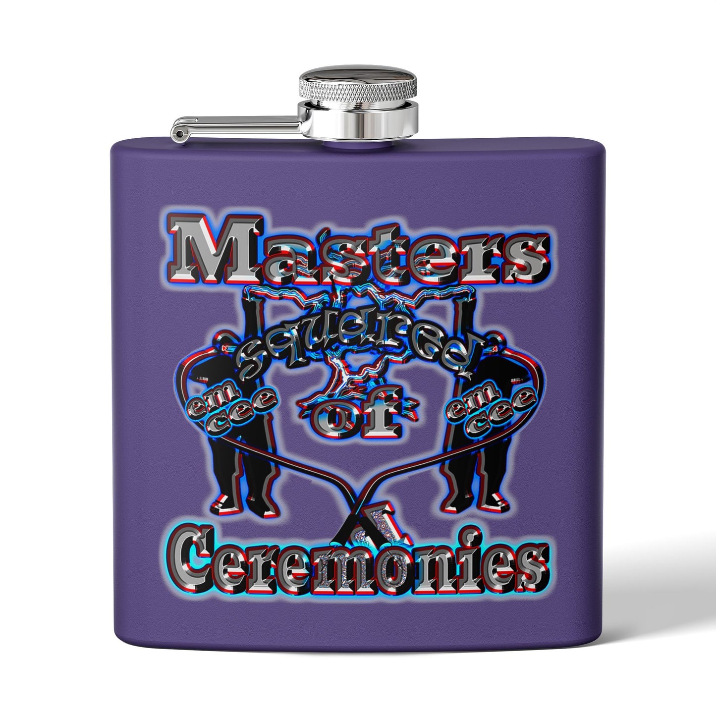 em cee squared - Stainless Steel Flask