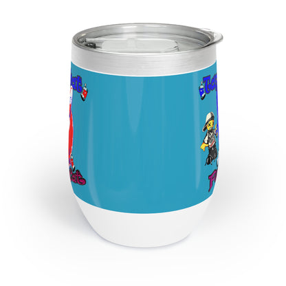 tag that - Chill Wine Tumbler (turquoise)