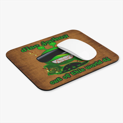 disc jockey - Mouse Pad (Rectangle) (brown papyrus)